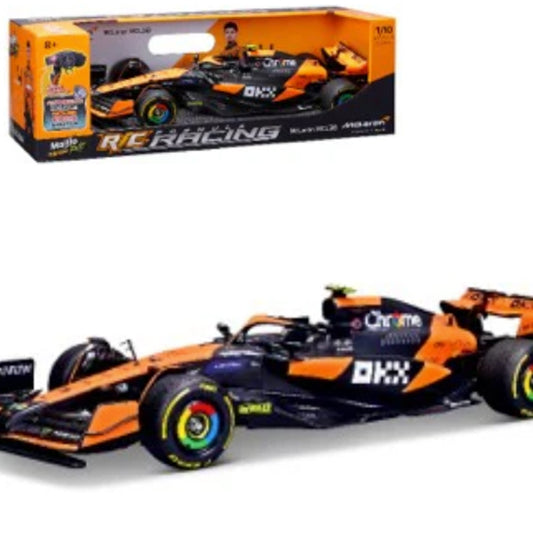 Maisto F1 McLaren MCL38 Lando Norris 2.4GHz 1:10 Premium RC Car M82777N