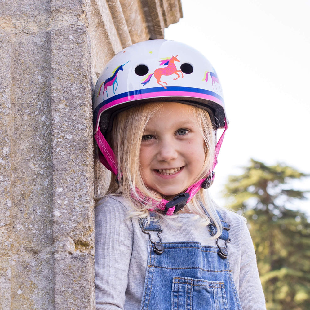 Micro Unicorn Deluxe Printed Helmet Medium 55-58cm for Scooters & Bikes