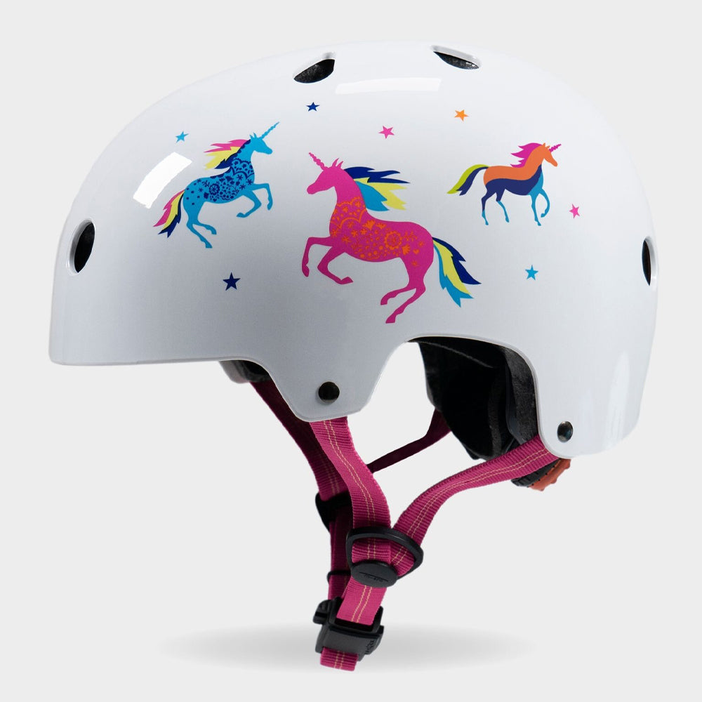 Micro Unicorn Printed Helmet Medium 55-58cm for Scooters & Bikes