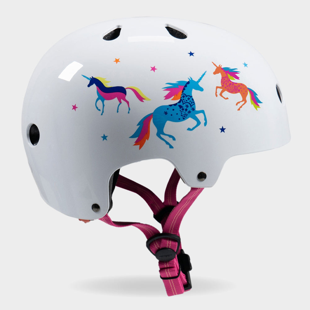 Micro Unicorn Printed Helmet Medium 55-58cm for Scooters & Bikes