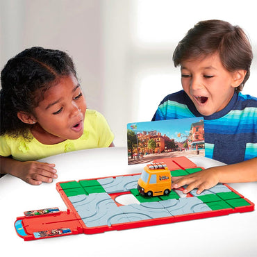 Super Mario Bros Movie Route'n Go Puzzle Game EPOCH