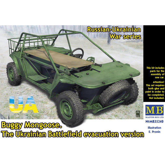 Master Box 35240 Buggy Mongoose Ukrainian Evacuation Version 1:35 Model Kit