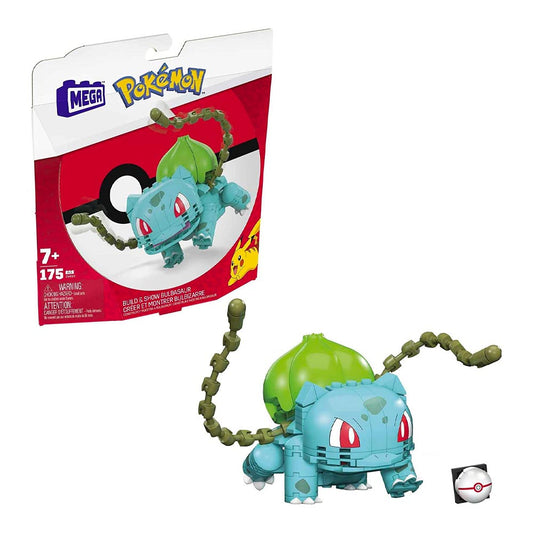 Mega Construx Pokemon Bulbasaur Building Brick Toy GVK83