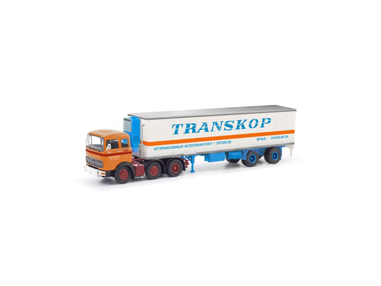 MBS MB LPS 2032 Refrigerated Box Semitrailer Transkop HO Gauge 26406