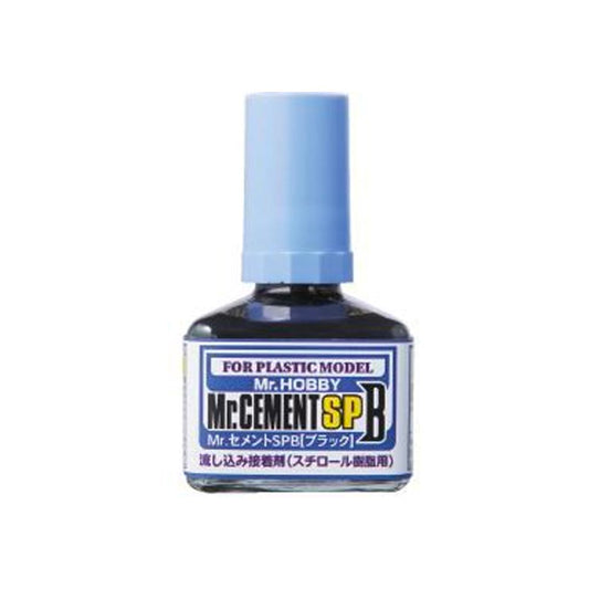 Mr. Hobby Mr.Cement SP Black - MC-132 - 40ml Model Adhesive