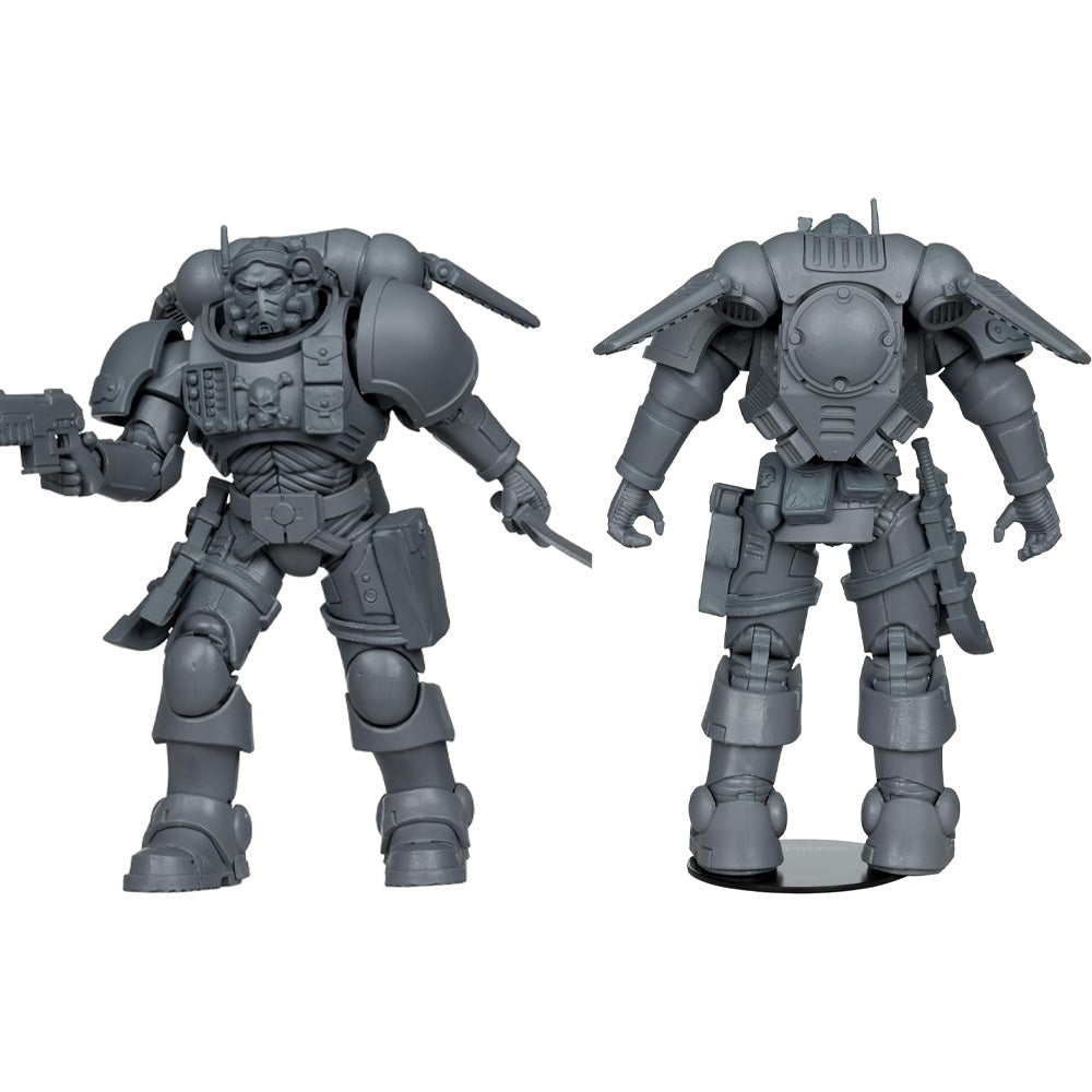 McFarlane Warhammer 40k Ultramarines: Lieutenant in Phobo Armour AP 7" Figure