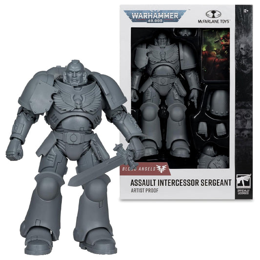 McFarlane Warhammer 40k Blood Angels: Assault Intercessor Sergeant AP 7" Figure