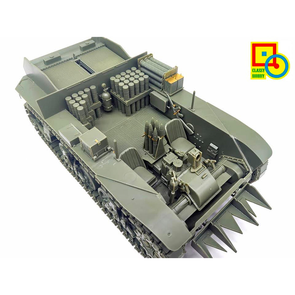 Classy Hobby MC16016 US M8 75mm Howitzer Motor Carriage 1:16 Model Kit