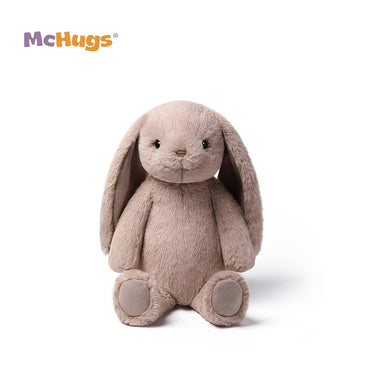 McHugs Silverleaf Grey Smiling Leveret Plush Soft Toy