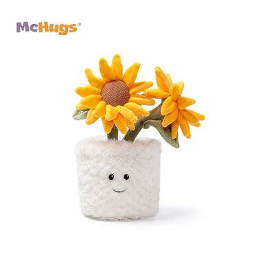 McHugs Sunshine Sunflower Bonsai Plush Soft Toy