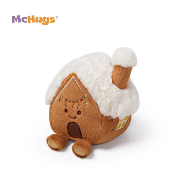 McHugs Christmas Starlight Gingerbread House Plush Soft Toy