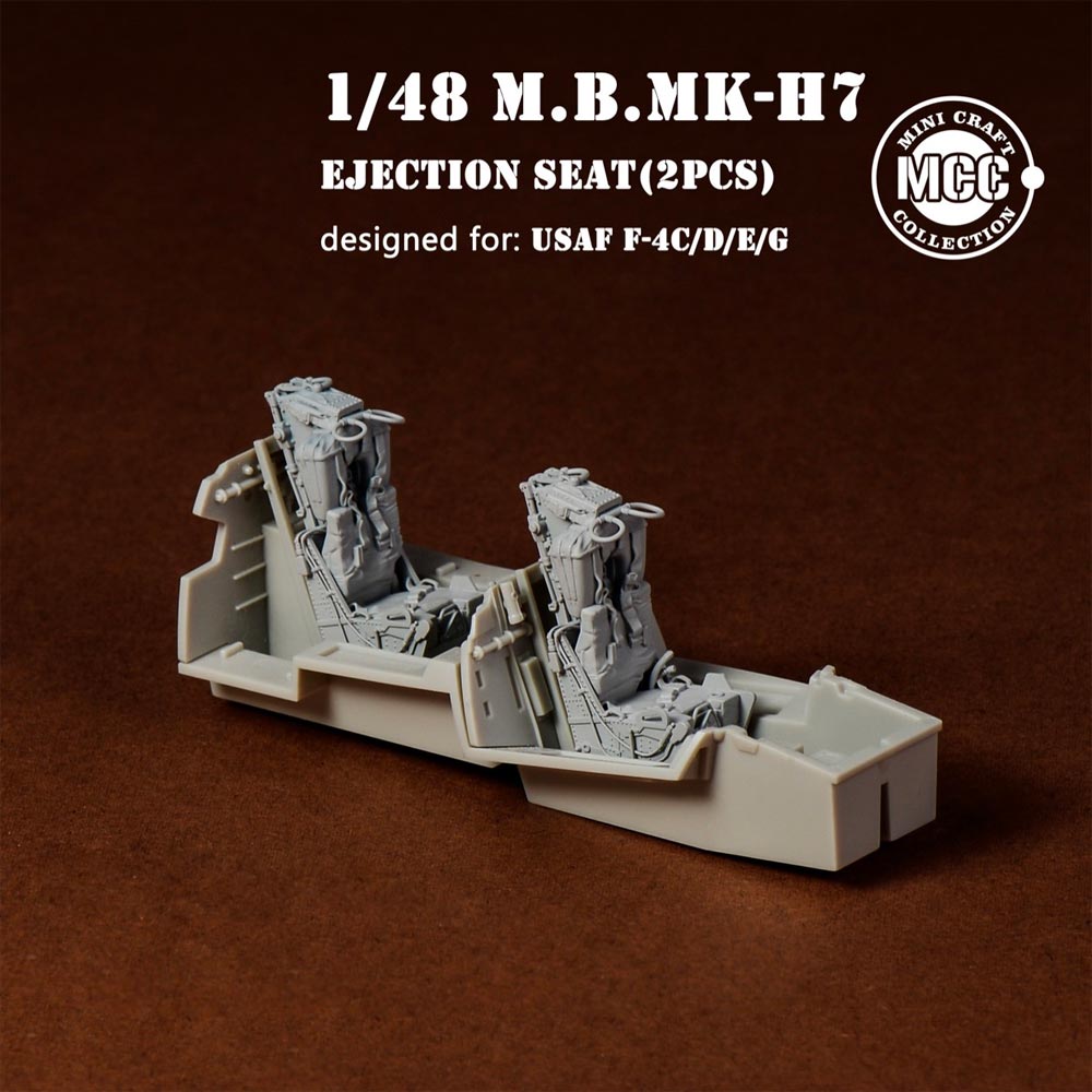 Mini Craft Collection 4807 M.B. MK-H7 Ejection Seats x2 USAF F-4 1:48 Model Part