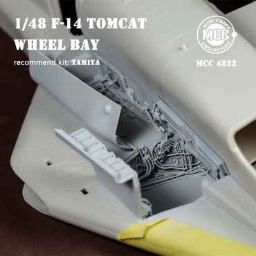 Mini Craft Collection 4822 Grumman F-14 Tomcat Wheel Bay 1:48 Model Part