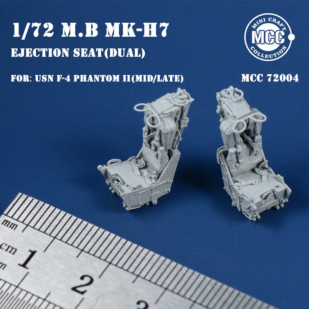 Mini Craft Collection 72004 M.B MK-H7 Ejection Seats F-4 Phantom II 1:72 Parts
