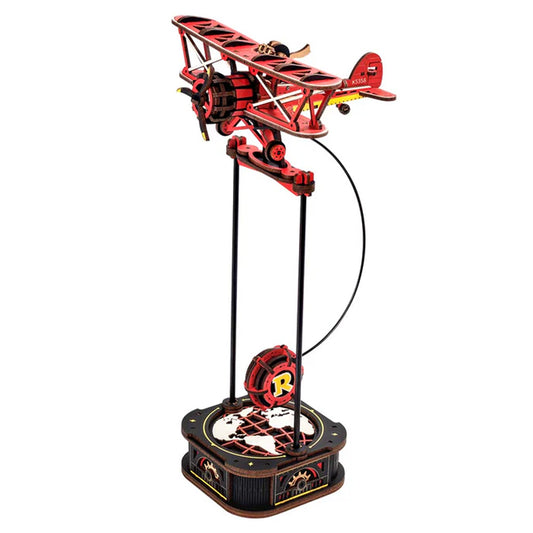 ROKR Sky Captain Pendulum Balance Toy 3D Puzzle Wooden Kit MCD01
