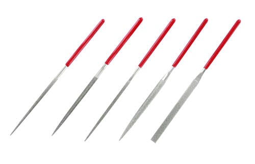 Modelcraft FL6002 Set of 5 Diamond Needle Files