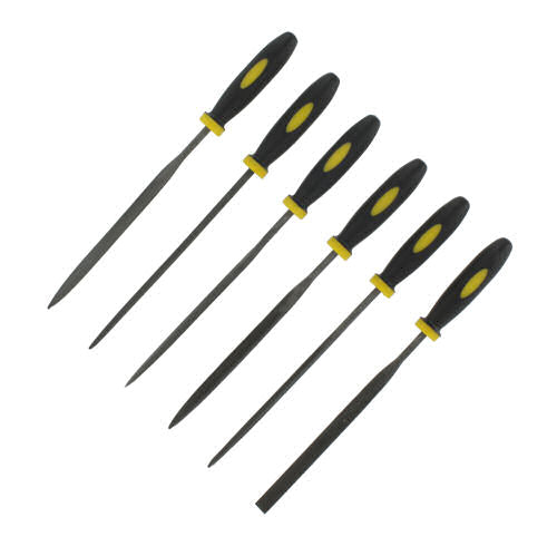 Modelcraft FL6004 Needle File Box Set (6)