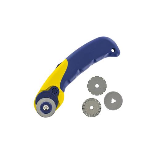 Modelcraft KN6128 Rotary Cutter 28mm and Standard/Wavy/Skip Blades