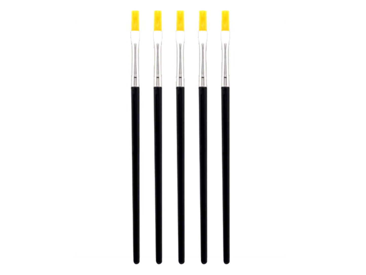 Modelcraft Flat Brushes Set (5) MCPPB1500-S