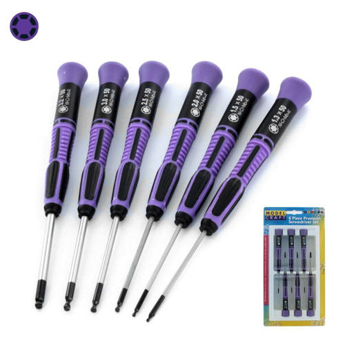 Modelcraft SD1607 Ballpoint Driver Set (6)