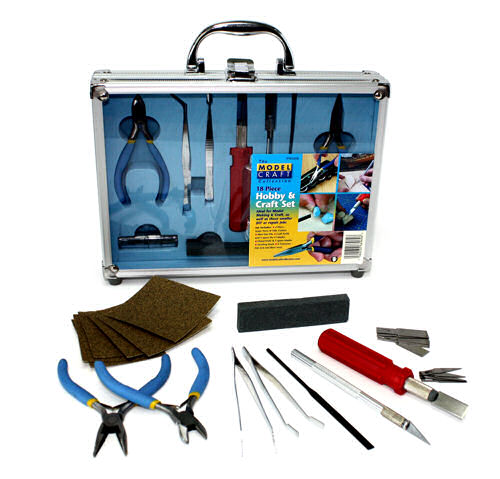 Modelcraft TK1018 Craft & Hobby Tool Set (18pc)