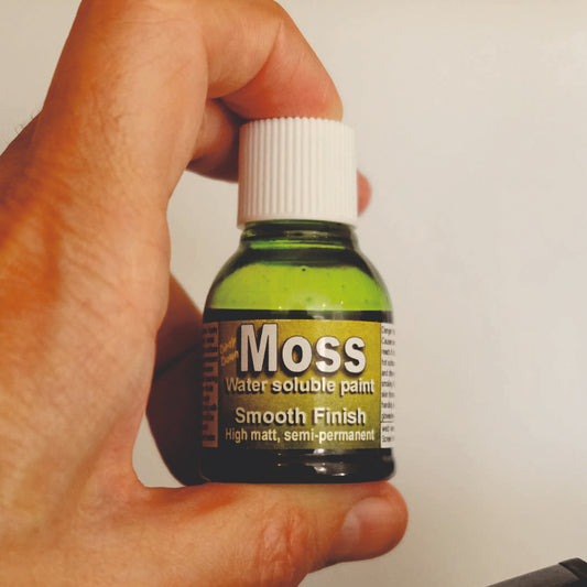 Dirty Down Moss Effect Paint 25ml Bottle for Weathering & Diorama
