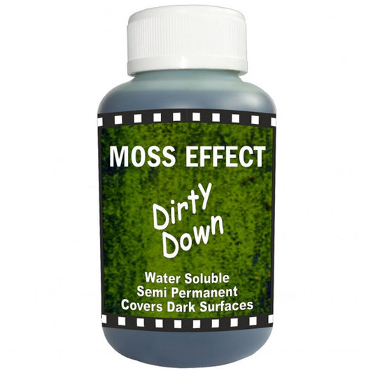 Dirty Down Moss Effect Paint 250ml Bottle for Weathering & Diorama