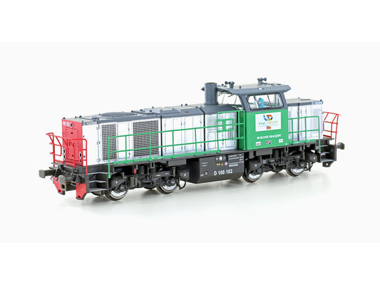 Mehano Fret Italia G1000 D100 102 Diesel Loco VI (DCC-Sound) HO Gauge MEH90564