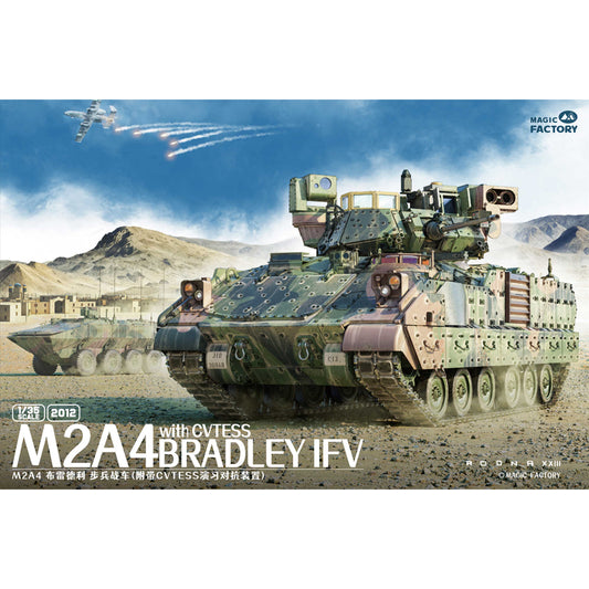 Magic Factory 2012 M2A4 Bradley IFV w/CVTESS 1:35 Model Kit