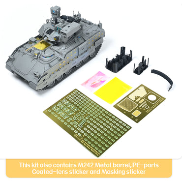 Magic Factory 2012 M2A4 Bradley IFV w/CVTESS 1:35 Model Kit