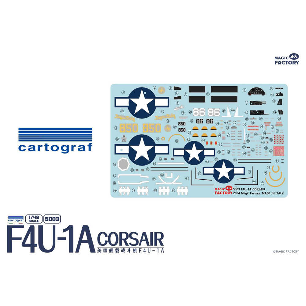 Magic Factory 5003 F-4U-1A Corsair 1:48 Model Kit