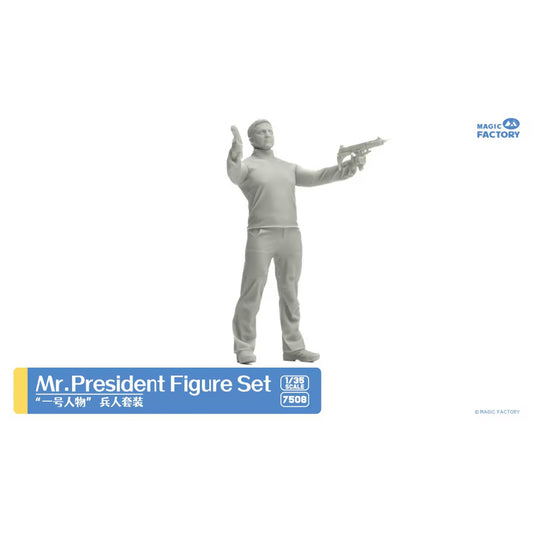 Magic Factory 7508 Mr. President Figure 1:35 Model Kit