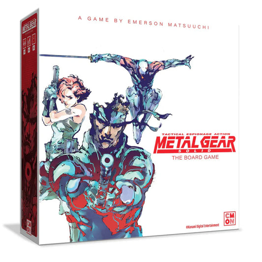 Metal Gear Solid: The Board Game - Age 14+ 1-4 Players CMON