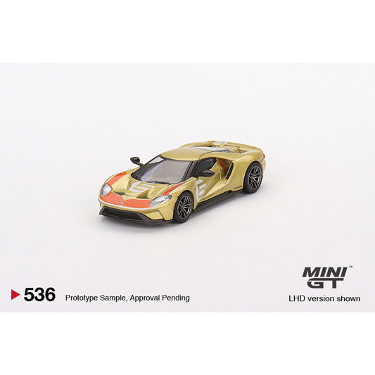 MiniGT Ford GT Holman Moody Heritage Edition 1:64 Diecast Model MGT00536-L