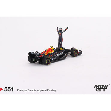 MiniGT F1 Oracle Red Bull RB18 Sergio Perez 2022 Monaco 1:64 Diecast Model 550