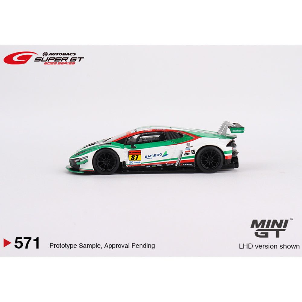 MiniGT Lamborghini Huracan GT3 EVO Super GT Series 1:64 Diecast Model MGT00571-L