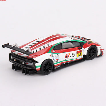 MiniGT Lamborghini Huracan GT3 EVO #88 Weibo Primez JLOC '22 1:64 Model 572-L