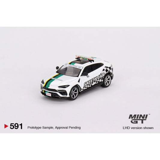 MiniGT Lamborghini Urus 2022 Macau GP Official Safety Car 1:64 Diecast Model 591