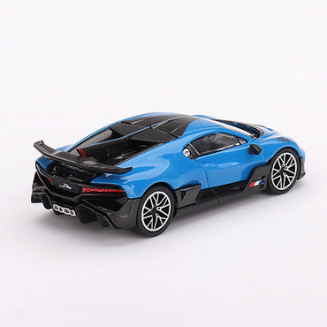 MiniGT 601 Bugatti Divo Blu Bugatti 1:64 Diecast Model