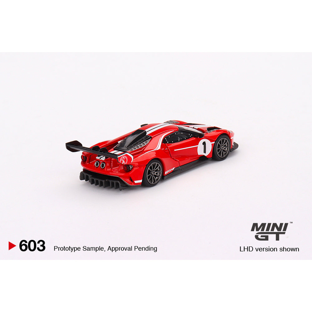 MiniGT 603-L Ford GT MkII #013 Rosso Alpha 1:64 Diecast Model