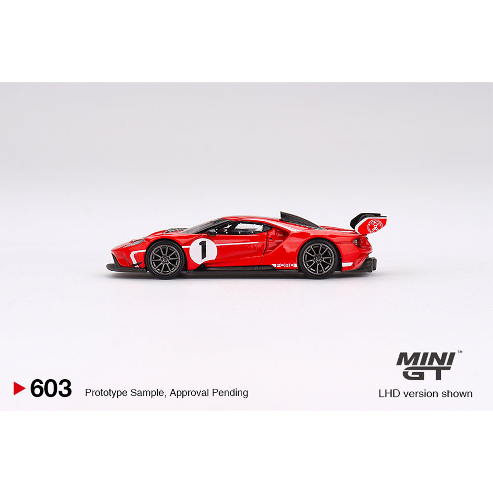 MiniGT 603-L Ford GT MkII #013 Rosso Alpha 1:64 Diecast Model