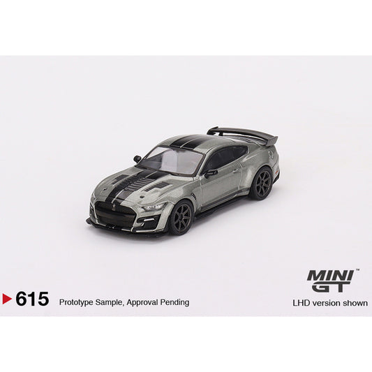 MiniGT Shelby GT500 SE Widebody Pepper Grey Metallic 1:64 Diecast Model 615-L