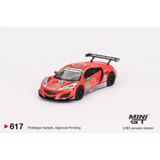 MiniGT Acura NSX GT3 EVO22 #93 2023 IMSA Daytona 24 Hrs 1:64 Diecast Model 617-L