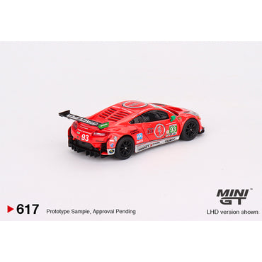 MiniGT Acura NSX GT3 EVO22 #93 2023 IMSA Daytona 24 Hrs 1:64 Diecast Model 617-L