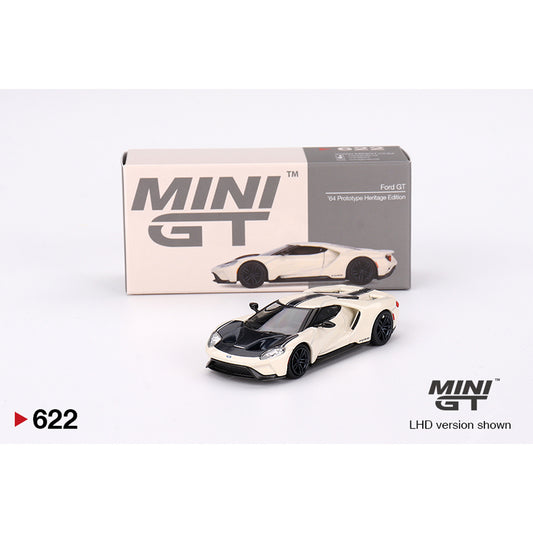 MiniGT 622 Ford GT 1964 Prototype Heritage Edition 1:64 Diecast Model