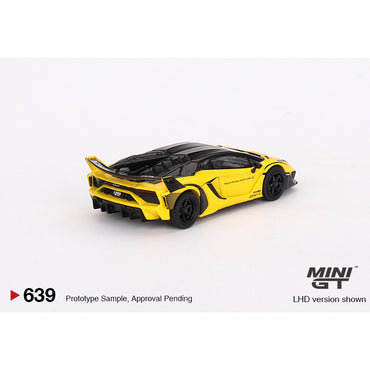 MiniGT Lamborghini LB-Silhouette WORKS Aventador GT EVO 1:64 Diecast Model 639-R