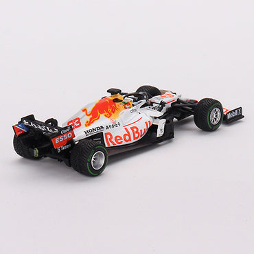 MiniGT Red Bull RB16B #33 Max Verstappen 2021 Turkish GP 2nd 1:64 Model 680-L