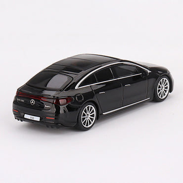 MiniGT Mercedes-Benz EQS 580 4MATIC Black 1:64 Diecast Model 694-R
