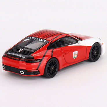 MiniGT Porsche 911 (992) Carrera S Safety Car 2023 IMSA Daytona 1:64 Model 699-L