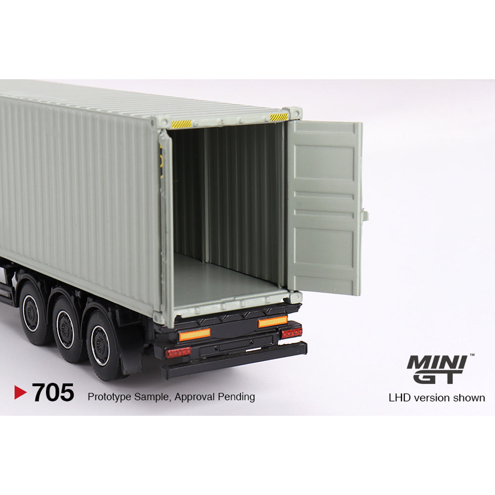 MiniGT UPS Mercedes-Benz Actros w/40ft Container 705-L